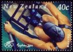 40c Rowing New Zealand stamp
