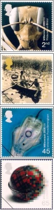 The latest stamps from Great Britain: Mind & Matter