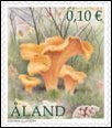 Mushrooms on stamps