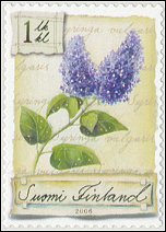 Lilac stamp