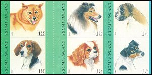 Dogs on stamps