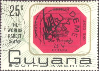 Guayana world rarest stamp
