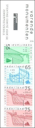 Zomerzegels postzegelboekje 1989