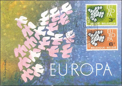 Europazegels België 1961