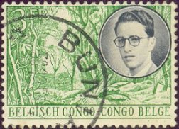 Postzegel Belgisch Kongo
