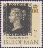 Postzegel Eiland Man