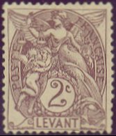 Postzegels Franse Levant