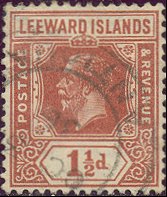 Postzegel Leeward eilanden