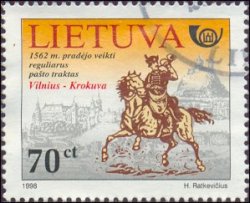 Postzegel Litouwen