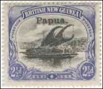 Postzegel Papua