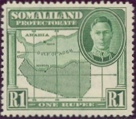 Postzegel Somaliland Protectoraat
