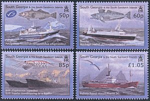 Postzegel Zuid-Georgië en de Zuidelijke Sandwich eilanden