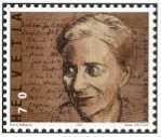 Alice Rivaz postzegel Zwitserland 2001