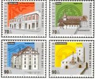 Pro Patria postzegels Zwitserland 2001