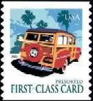 Woody Wagon rolzegel Amerika 2001