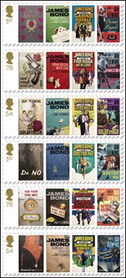 James Bond postzegels