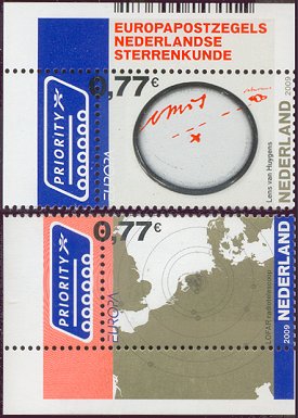 Europapostzegels Nederlandse sterrenkunde
