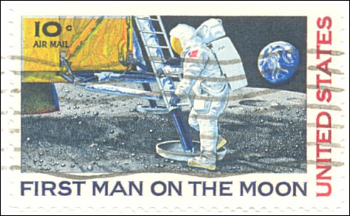 Eerste stap op de maan