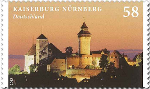 Keizerburcht Neurenberg in serie Burgen und Schlösser