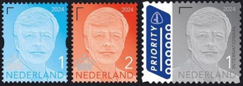 Frankeerzegels koning Willem-Alexander