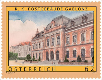 Postkantoor in Gablonz