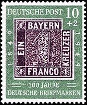 Duitsland 100 jaar postzegels