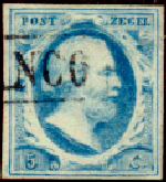 Eerste Nederlandse postzegel