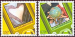 Integratie op postzegels
