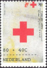Rode Kruis Gulden Postzegel