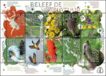 Moerasgebied Onlanden op postzegels