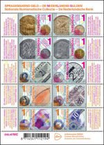 Gulden op postzegels PostNL