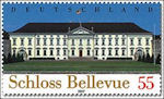 Slot Bellevue postzegel Duitsland